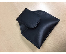 Load image into Gallery viewer, Black Vinyl Chalk Pouch – With Belt Clip