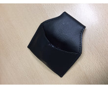 Load image into Gallery viewer, Black Vinyl Chalk Pouch – With Belt Clip