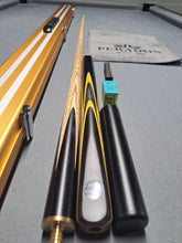 Load image into Gallery viewer, &quot;Yellow Arrow&quot; Snooker/Pool Cue and Case Bundle
