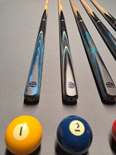 Load image into Gallery viewer, &quot;Blue Series&quot; Pool/Snooker Cue And Mini Butt
