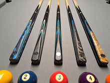 Load image into Gallery viewer, &quot;Blue Series&quot; Pool/Snooker Cue And Mini Butt
