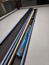 Load image into Gallery viewer, &quot;Blue Wave&quot; Cue and Case Bundle

