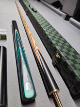 Load image into Gallery viewer, &quot;Green Wave&quot; Cue and Case Bundle

